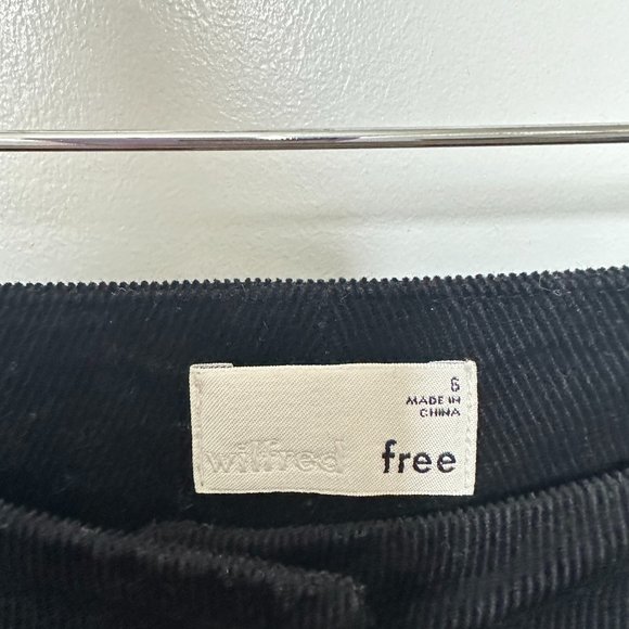 Aritzia Wilfred Free Corduroy Mini Skirt - Size 6 - Picture 4 of 5